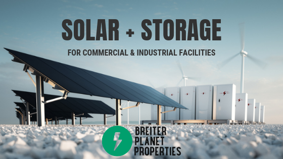 Solar + Storage for C&I Facilities